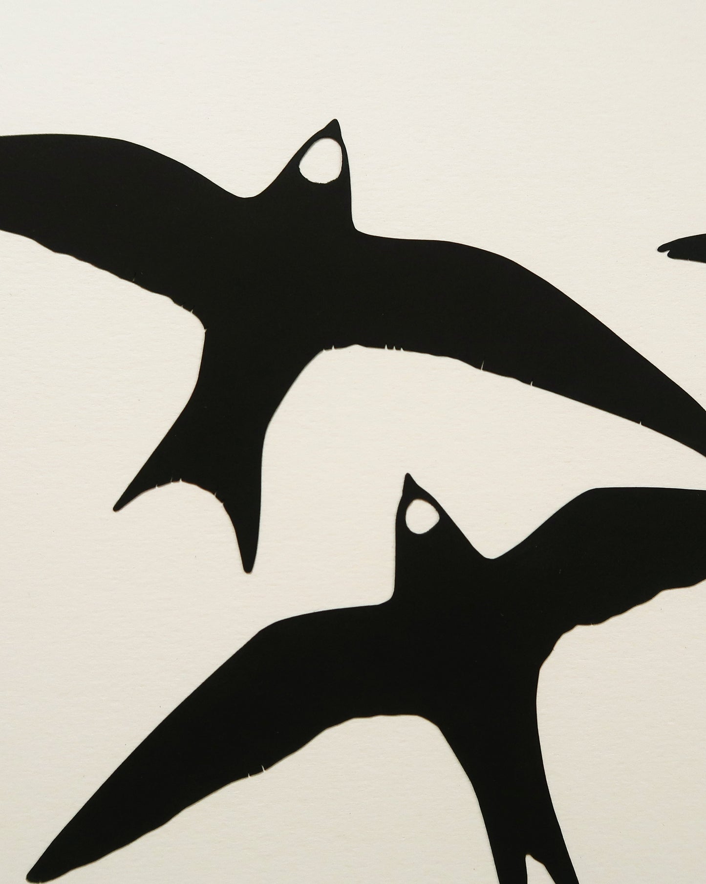 Mursejlere over Mols 43,5x17 cm