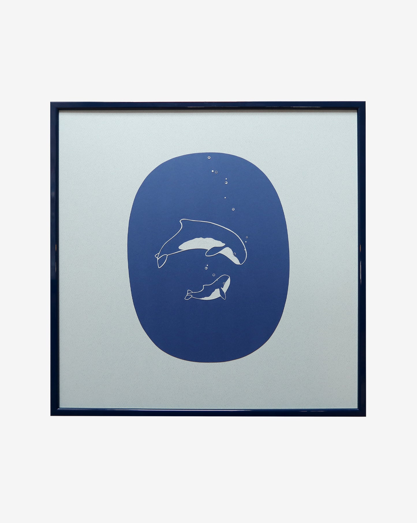 Marsvin med kalv 50x50cm