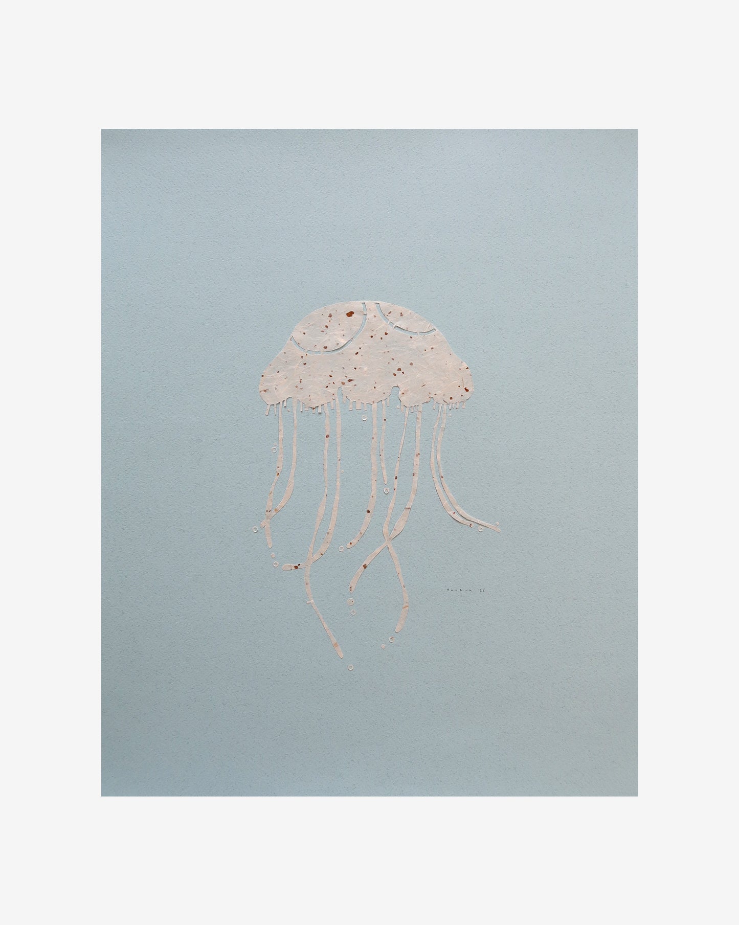 Vandmand i Kattegat 50x40 cm